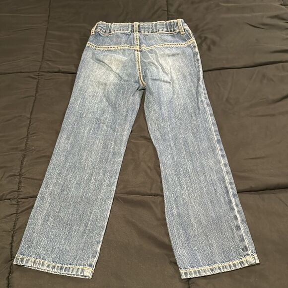 Gymboree Girls Jeans. Size 5. Heart pockets with sparkle. - Picture 2 of 3